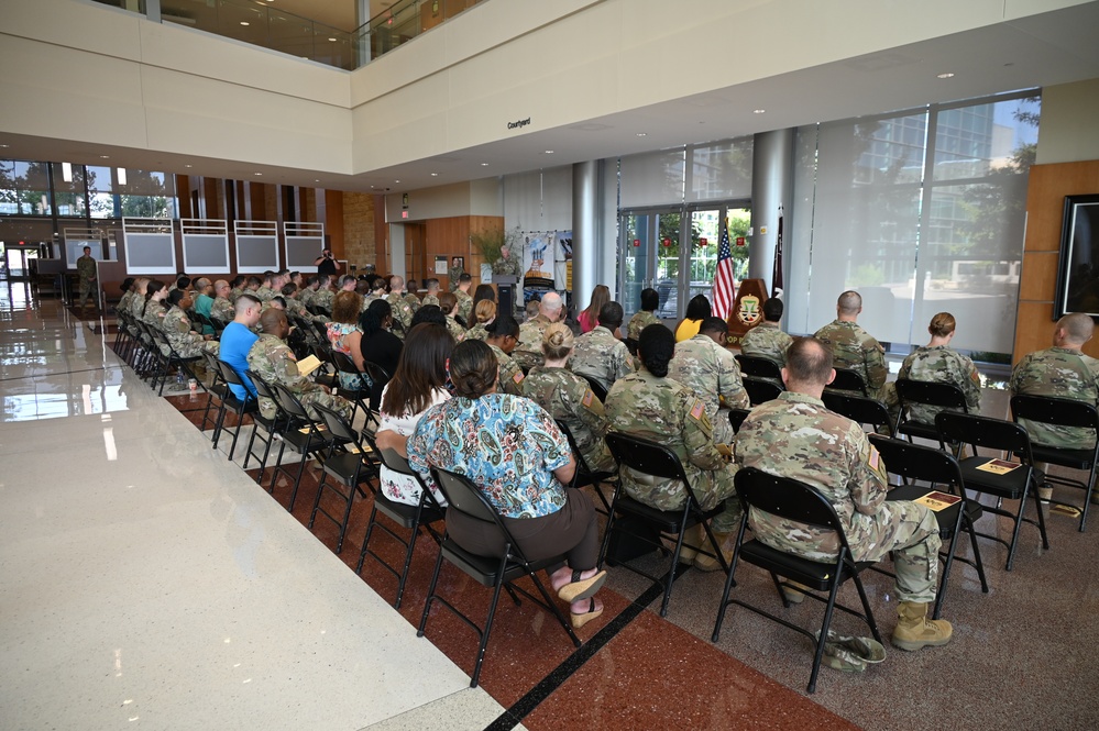 Troop Battalion, Carl R. Darnall Army Medical Center gets new Senior Enlisted Advisor