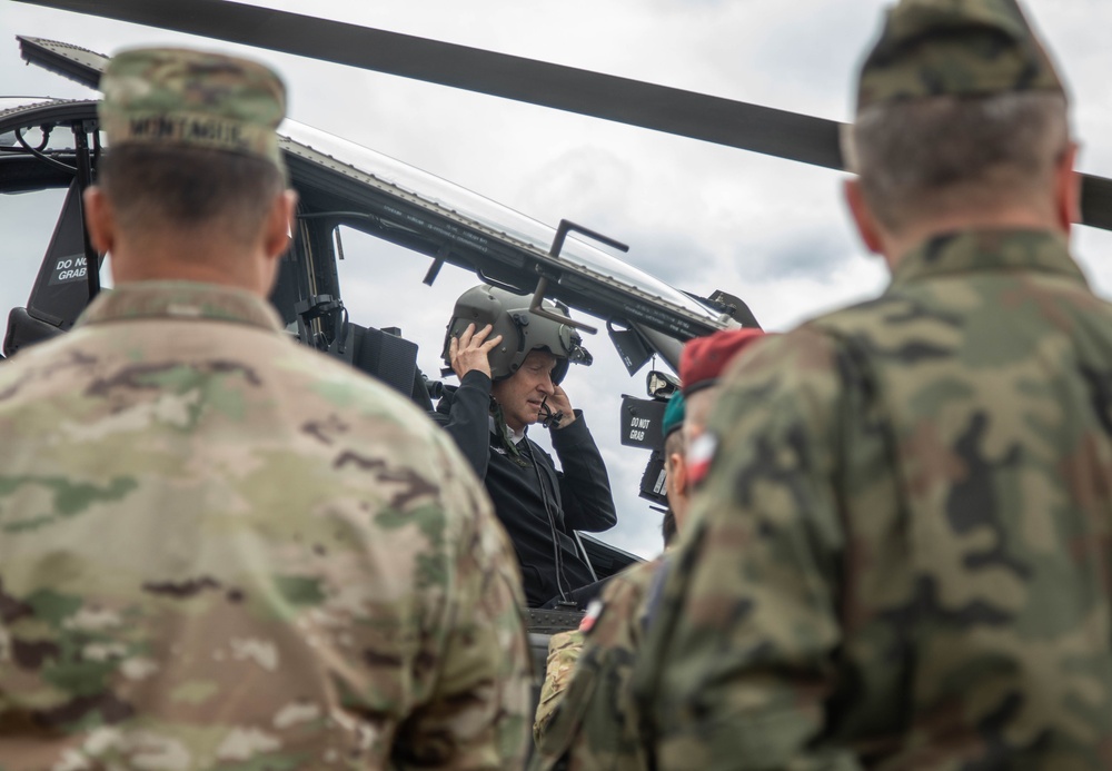 U.S. Ambassador and Minister of Defense 3CAB Air Gunnery Demonstration