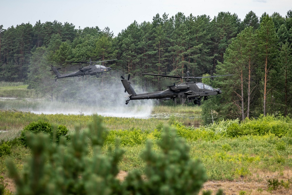 U.S. Ambassador and Minister of Defense Air Gunnery Coverage