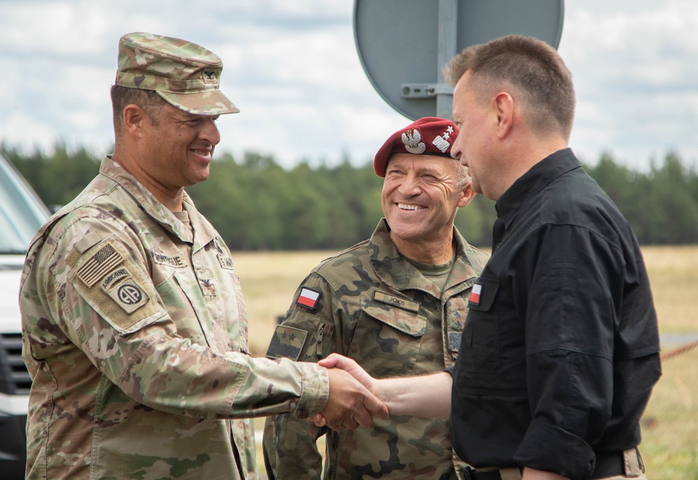 U.S. Ambassador and Minister of Defense 3CAB Air Gunnery Demonstration