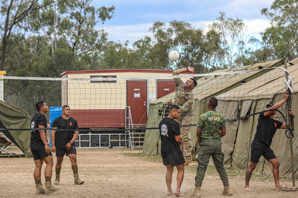 Talisman Sabre: Volleyball Friendly Competition