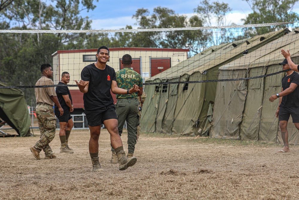 Talisman Sabre: Volleyball Friendly Competition