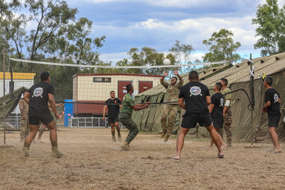 Talisman Sabre: Volleyball Friendly Competition