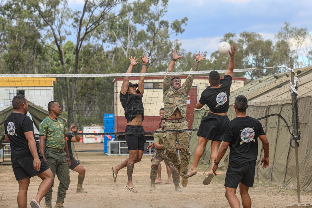 Talisman Sabre: Volleyball Friendly Competition
