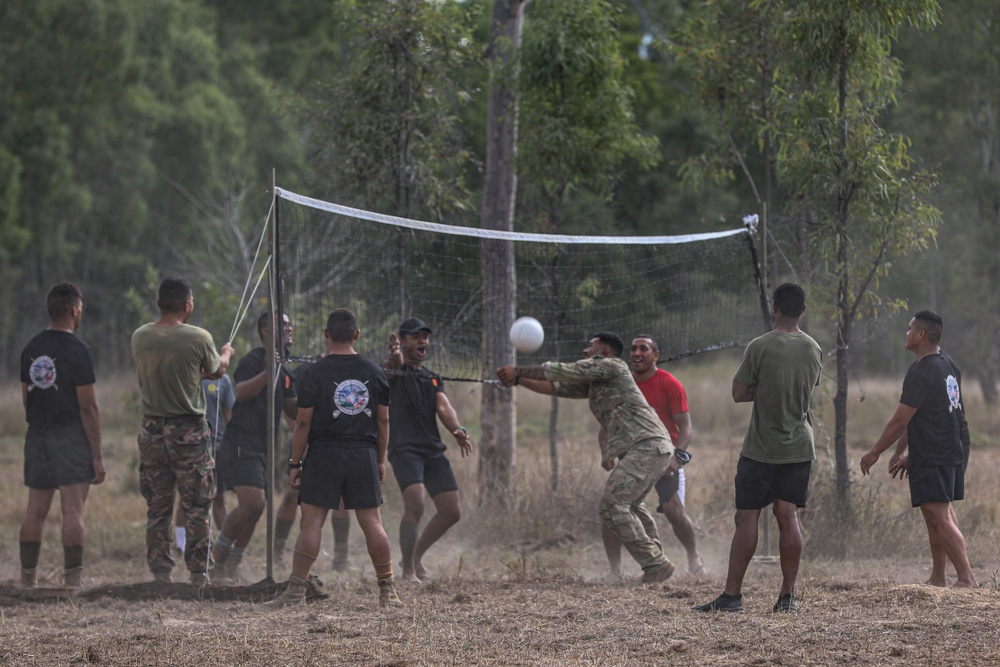 Talisman Sabre: Volleyball Friendly Competition