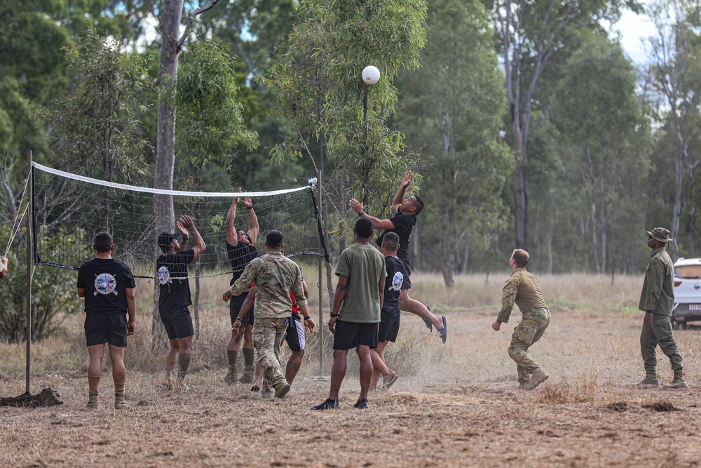 Talisman Sabre: Volleyball Friendly Competition