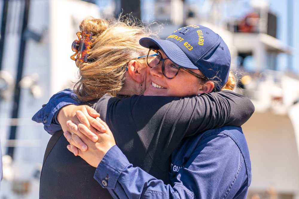 Coast Guard Cutter Steadfast returns to homeport in Astoria, Oregon