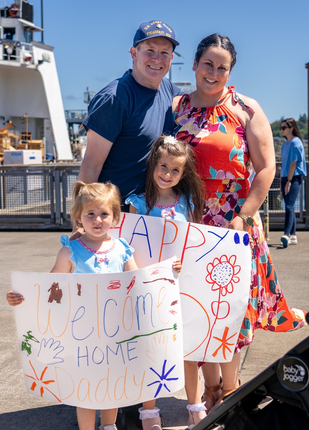 U.S. Coast Guard Cutter Steadfast returns to homeport in Astoria, Oregon