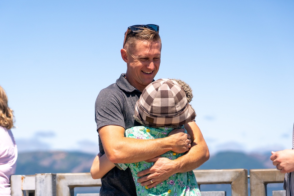 Coast Guard Cutter Steadfast returns to homeport in Astoria, Oregon