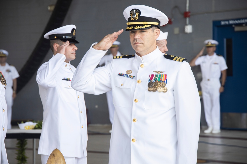 Commander Mark D. Kerber Assumes Command of VR-51