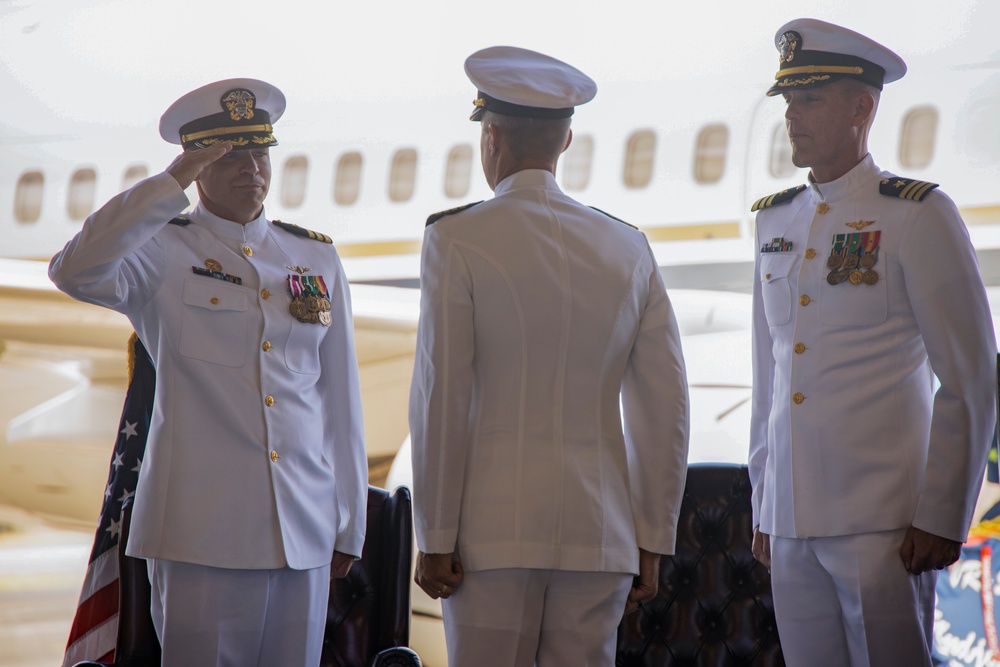 Commander Mark D. Kerber Assumes Command of VR-51