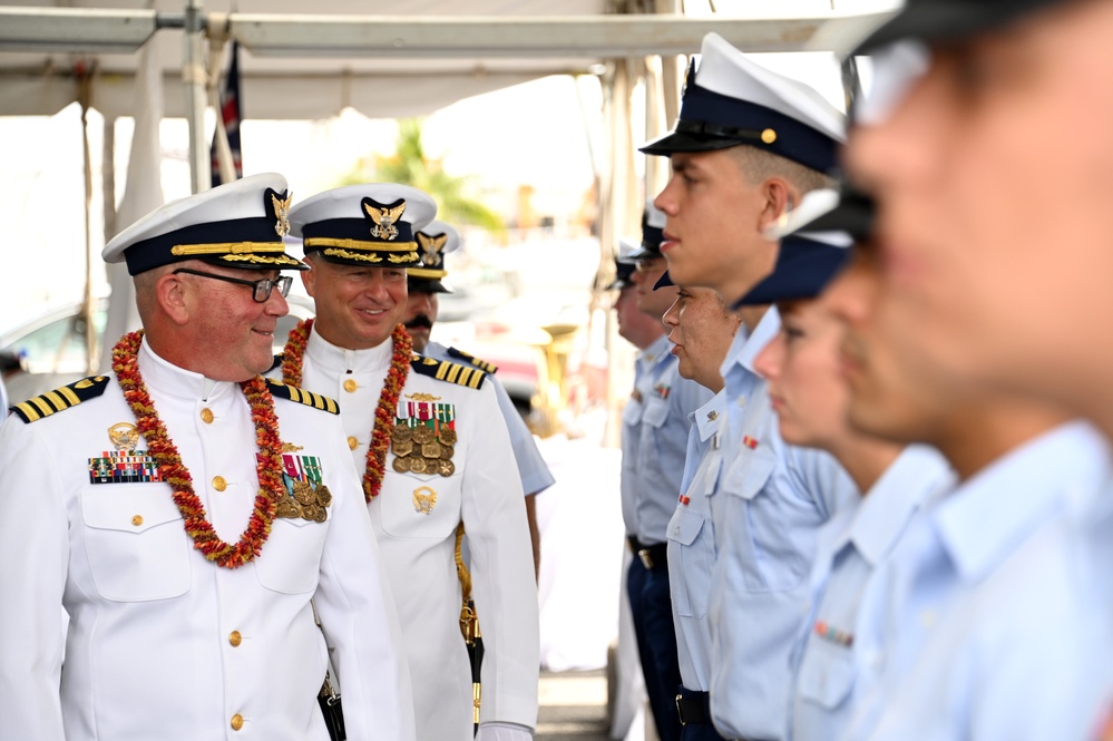 Coast Guard Cutter Kimball holds change of command