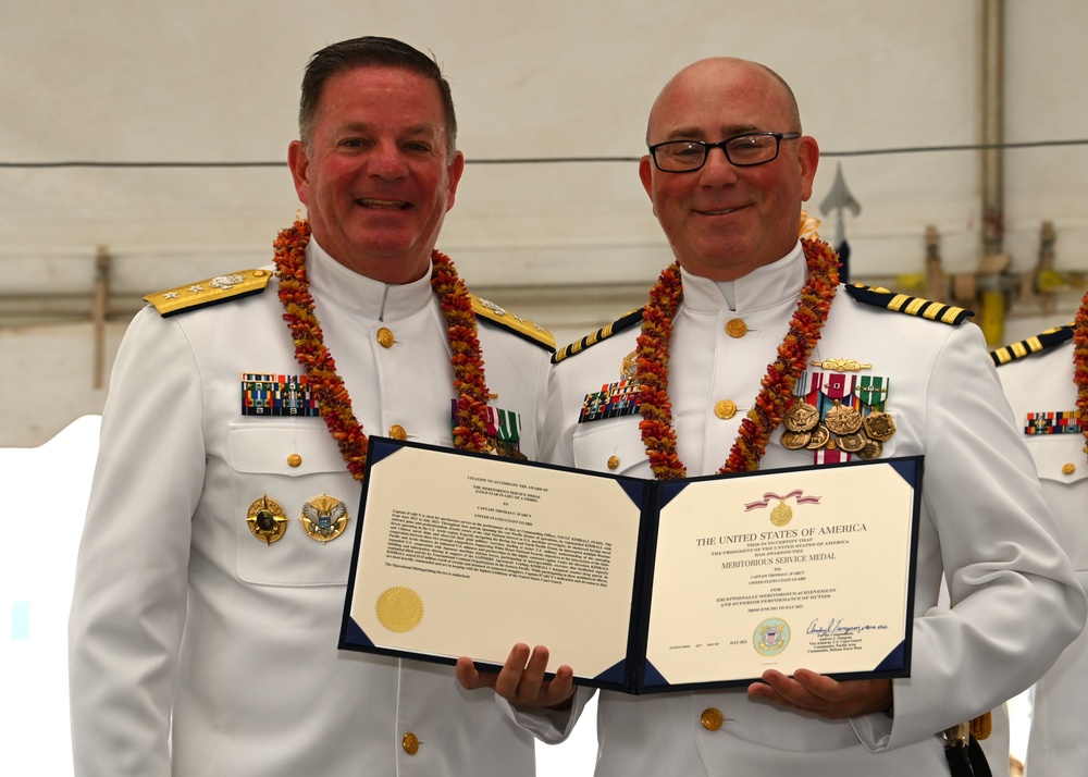 Coast Guard Cutter Kimball holds change of command