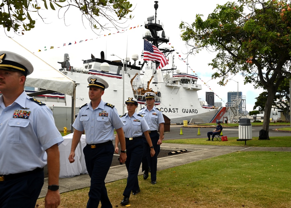 Coast Guard Cutter Kimball holds change of command