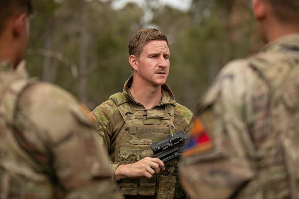 1st Armored Division trains with Australian Army