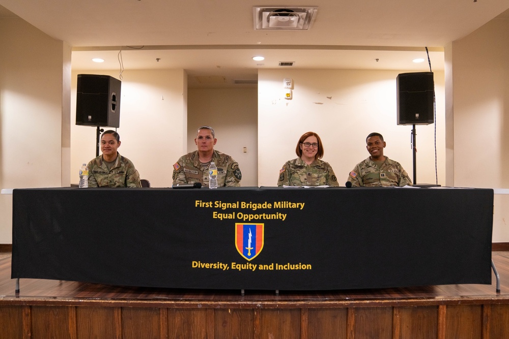 1st Signal Brigade and 65th Medical Brigade Celebrate Pride Month