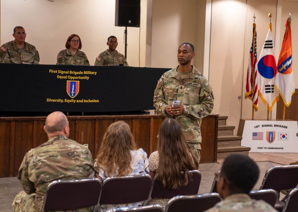 1st Signal Brigade and 65th Medical Brigade Celebrate Pride Month