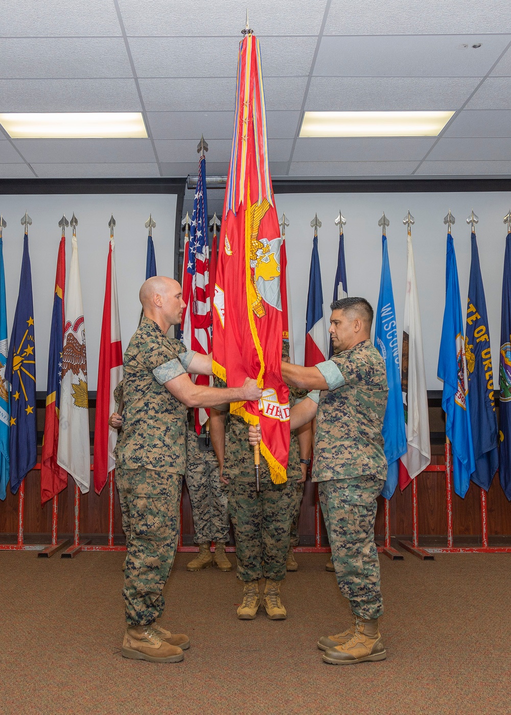 Headquarters and Service Battalion Change of Command Ceremony