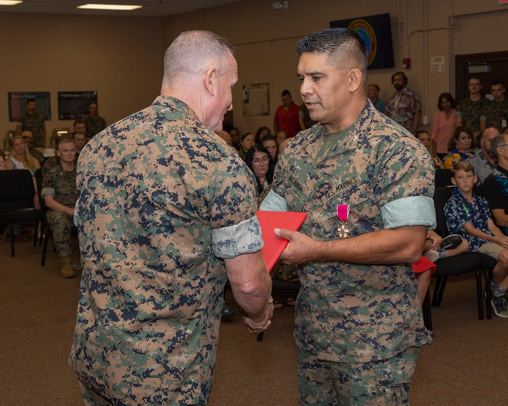 Headquarters and Service Battalion Change of Command Ceremony