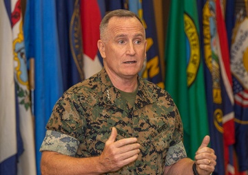 Headquarters and Service Battalion Change of Command Ceremony