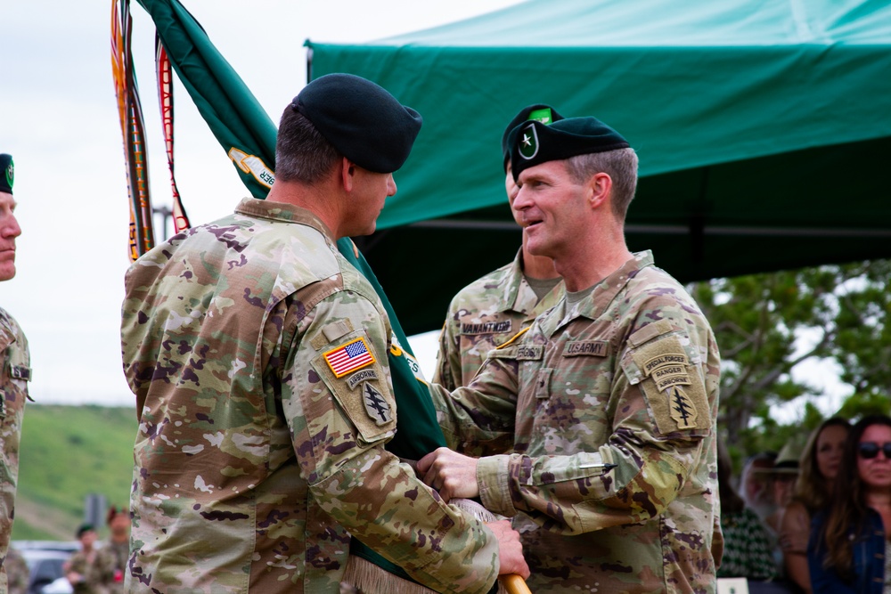 10th Special Forces Group (Airborne) Change of Command