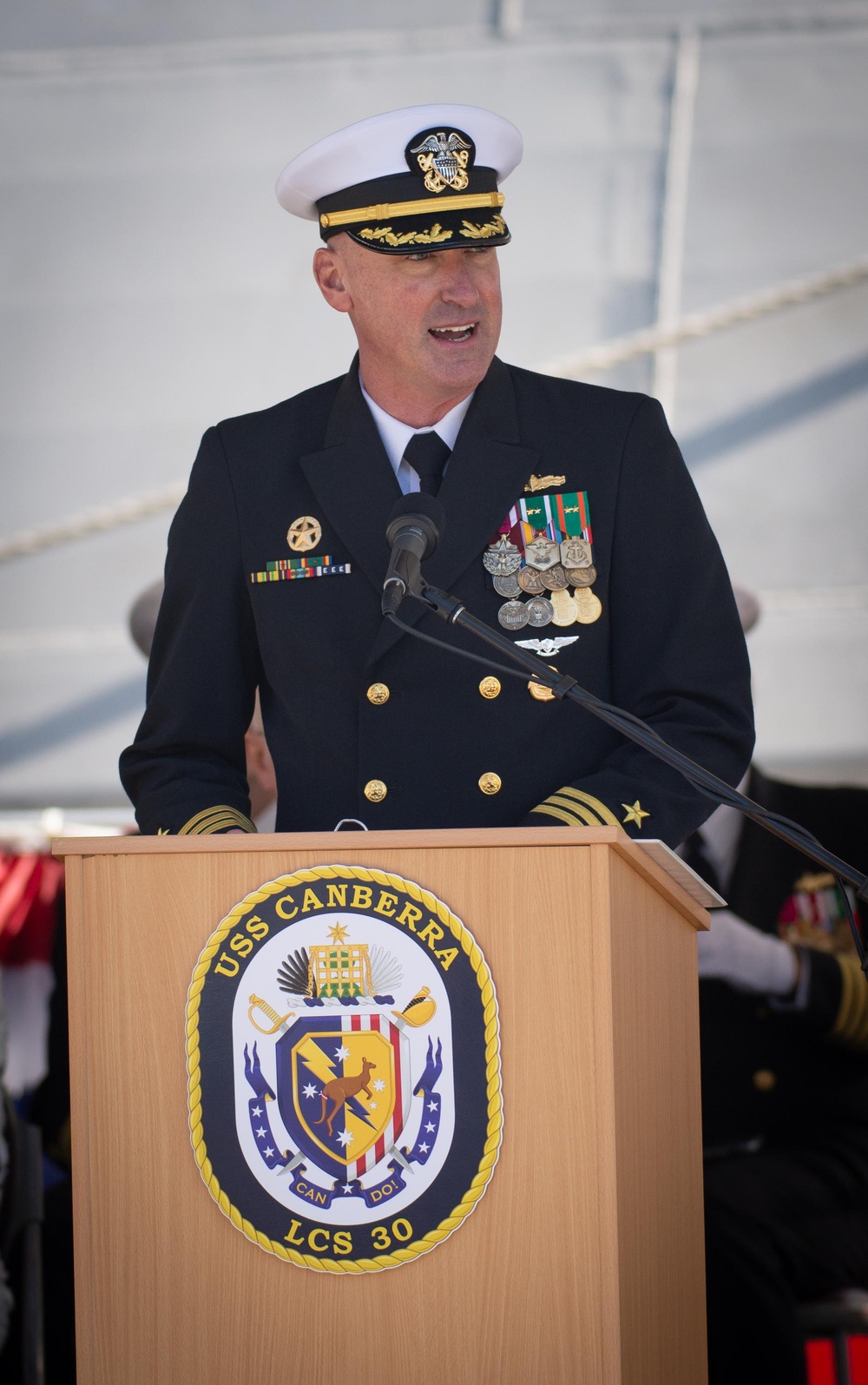 USS Canberra Commissioned in Sydney, Australia