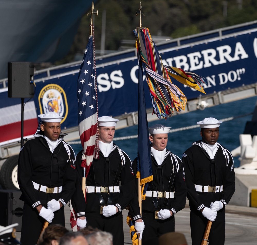 USS Canberra Commissioned in Sydney, Australia