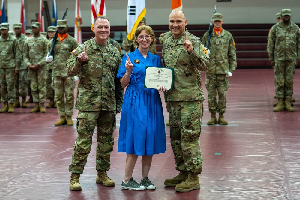 Change of Command for 41st Signal Battalion