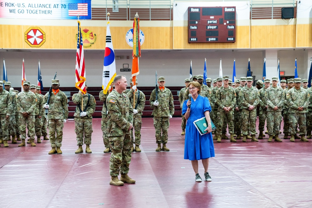 Change of Command for 41st Signal Battalion