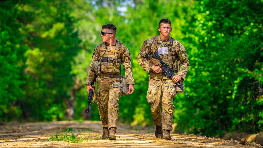 3rd Infantry Division Best Squad Competition Patrol Lane