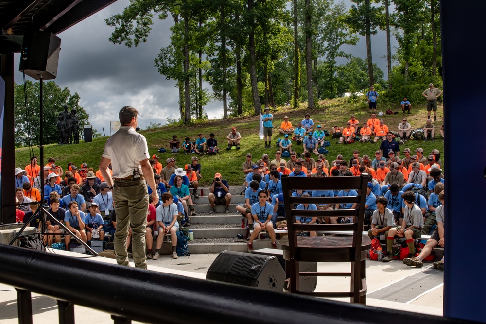 US Military Provides Support to 2023 National Jamboree