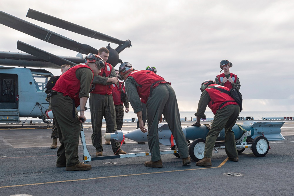 USS America Conducts Combined Joint Live-Fire Exercise