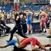 Marine Controls the Mats in Fargo