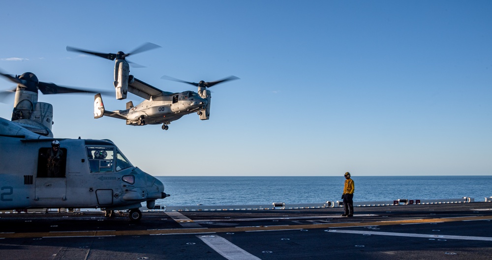 USS America Conducts Flight Operations During Talisman Sabre