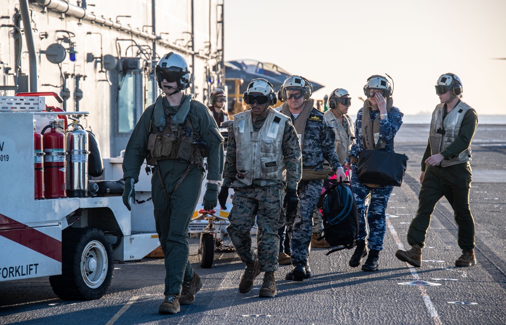 USS America Conducts Flight Operations During Talisman Sabre