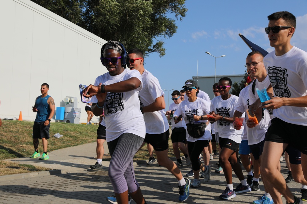 5k at MK, color run fun in the sun