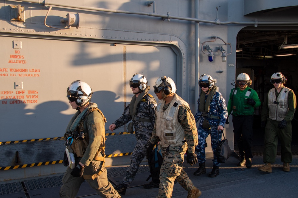 USS America Conducts Flight Operations During Talisman Sabre