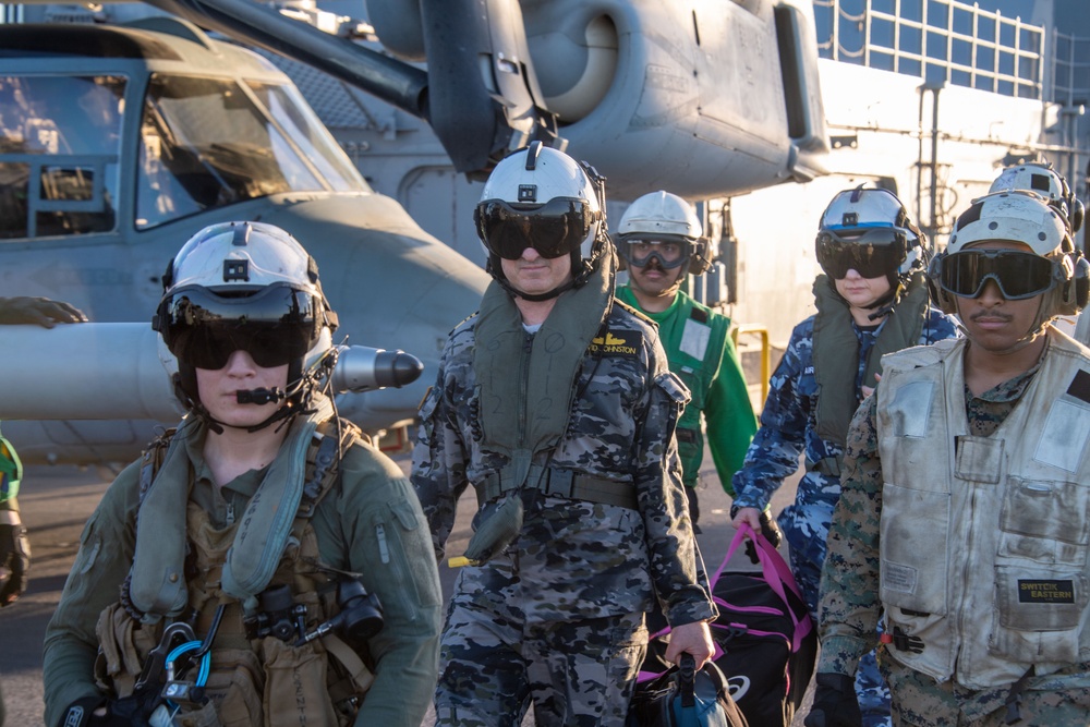 USS America Conducts Flight Operations During Talisman Sabre