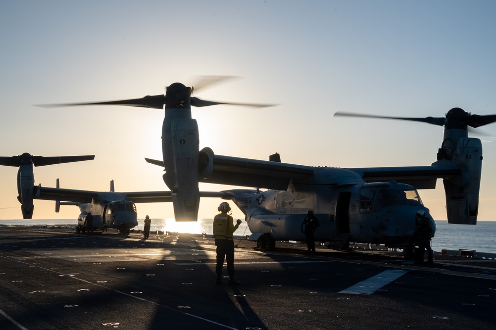 USS America Conducts Flight Operations During Talisman Sabre