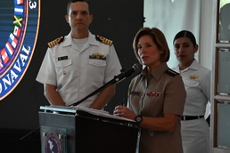 Gen. Richardson Visits UNITAS LXIV