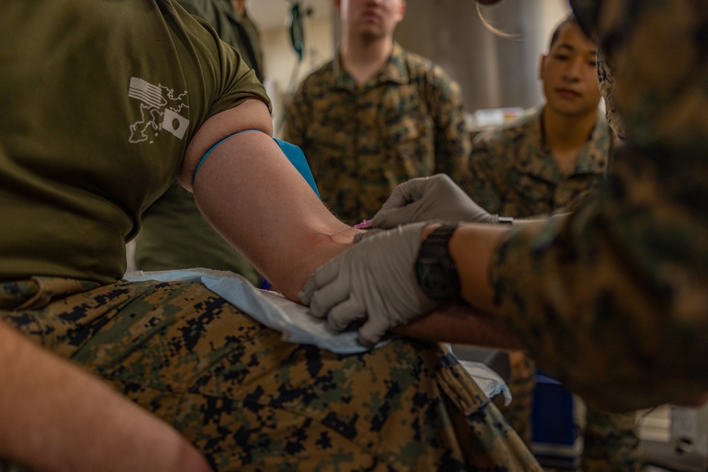 U.S. Navy Corpsmen Conduct Valkyrie Training