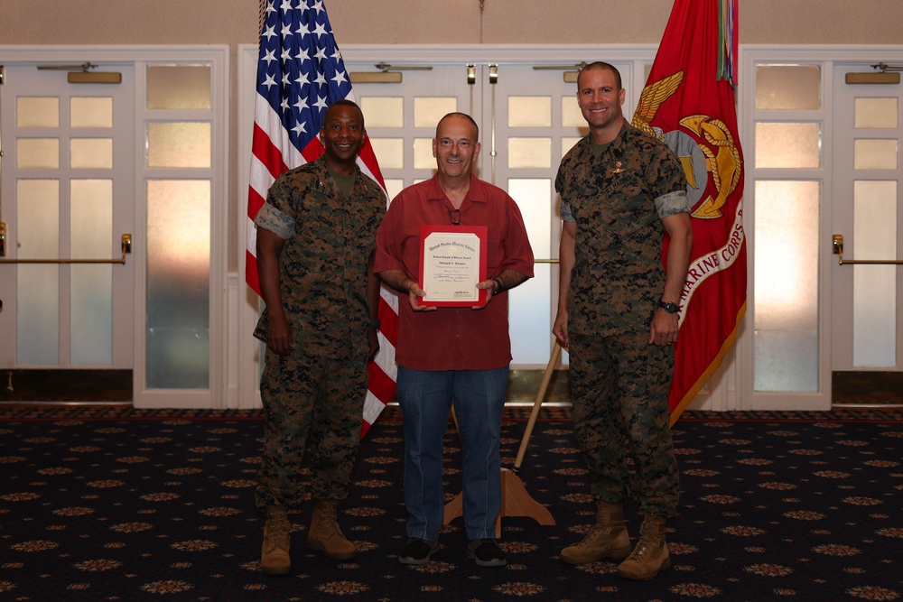 The Clubs at Quantico hosts Civilian Quarterly Awards Ceremony this summer, 2023