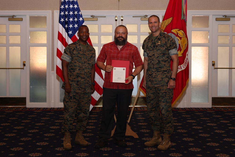 The Clubs at Quantico hosts Civilian Quarterly Awards Ceremony this summer, 2023