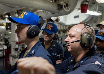 USS Bataan Sailors conduct engineering drills