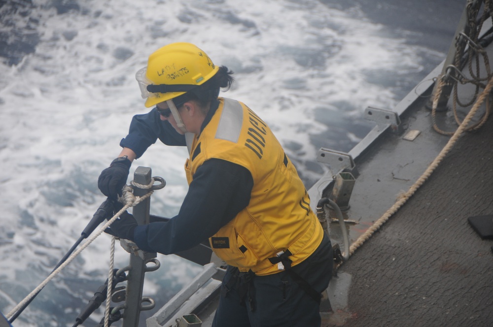 USS William P. Lawrence Replenishment-at-Sea