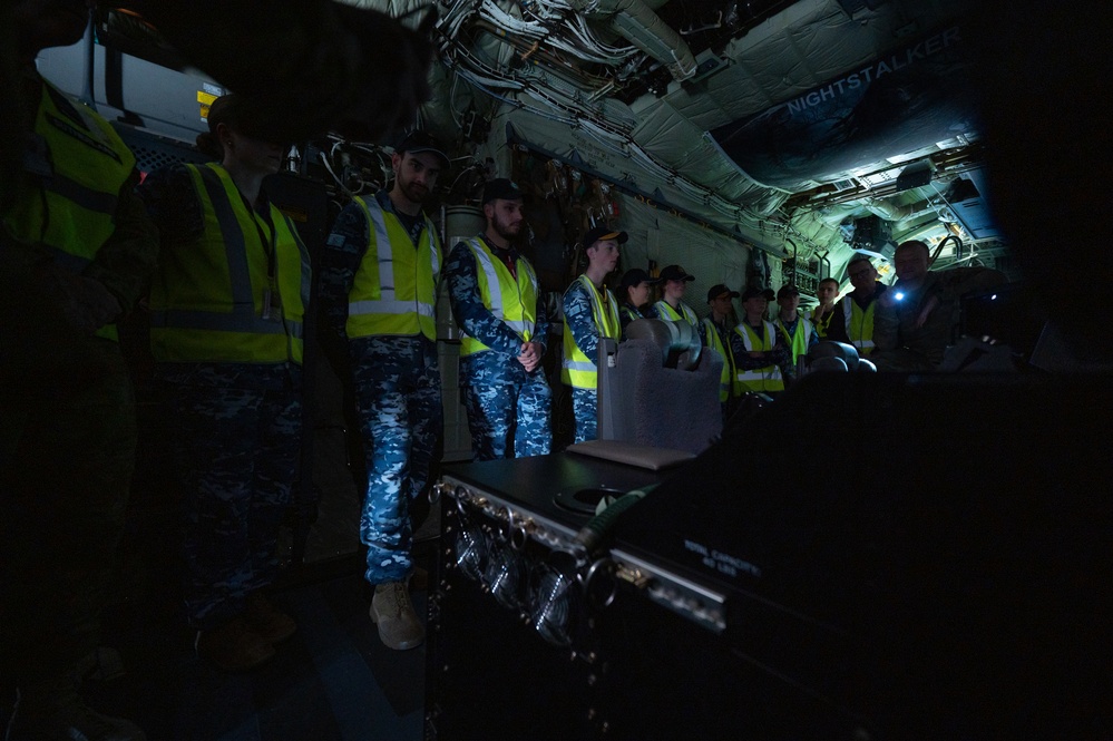 Talisman Sabre 23 | 17th SOS Hosts Static Display for Australian Air Force Cadets