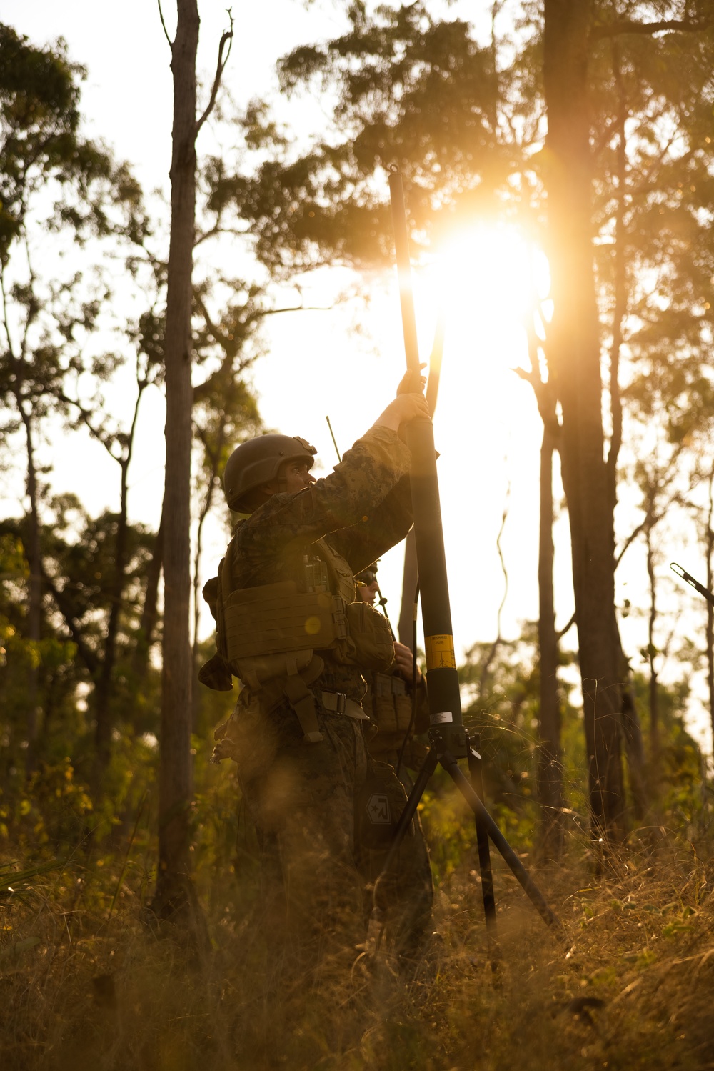 MRF-D secures RAAF Base Scherger during Talisman Sabre 23