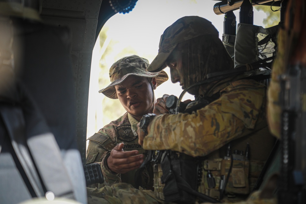 16th CAB conducts combined training with Australian Defence Force and the French Armed Forces