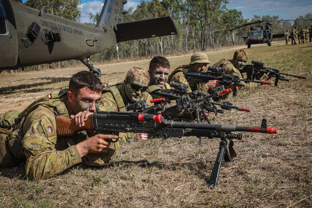 16th CAB conducts combined training with Australian Defence Force and the French Armed Forces