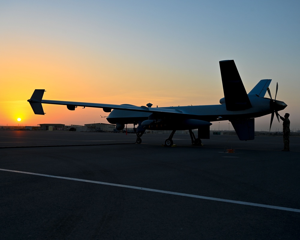 MQ-9 Reapers conduct SLR training